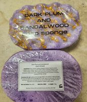 Dark Plum & Sandalwood Soap Sponge