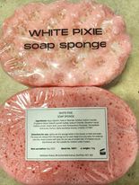 White Pixie Soap Sponge